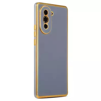 Microsonic Huawei Nova 10 Pro Kılıf Olive Plated Lavanta Grisi