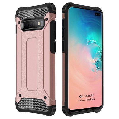 CaseUp Samsung Galaxy S10 Plus Kılıf Tank Rose Gold