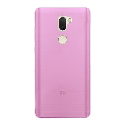 Caseup Xiaomi Mi 5S Plus Kılıf Transparent Soft Pembe