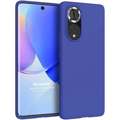 Microsonic Huawei Nova 9 Kılıf Matte Silicone Lacivert