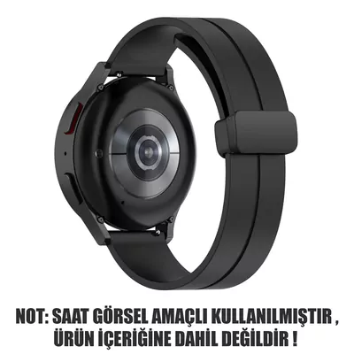 Microsonic Huawei Watch 5 46mm Kordon Ribbon Line Gri
