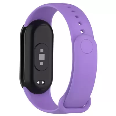 Microsonic Xiaomi Mi Band 9 Silikon Kordon Lila