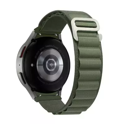 Microsonic Huawei Watch 5 46mm Kordon Alpine Loop Yeşil