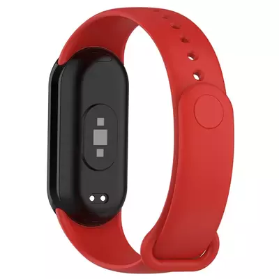 Microsonic Xiaomi Mi Band 9 Silikon Kordon Kırmızı