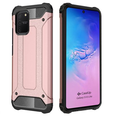 CaseUp Samsung Galaxy S10 Lite Kılıf Tank Rose Gold