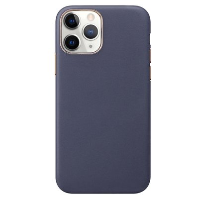 Microsonic Apple iPhone 11 Pro Kılıf Luxury Leather Lacivert