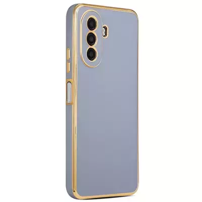 Microsonic Huawei Nova Y70 Kılıf Olive Plated Lavanta Grisi