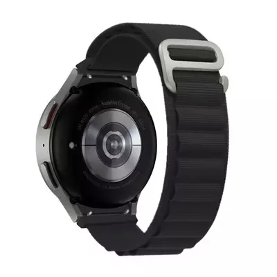 Microsonic Huawei Watch 5 46mm Kordon Alpine Loop Siyah