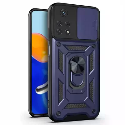 Microsonic Xiaomi Redmi Note 12 Pro 4G Kılıf Impact Resistant Lacivert