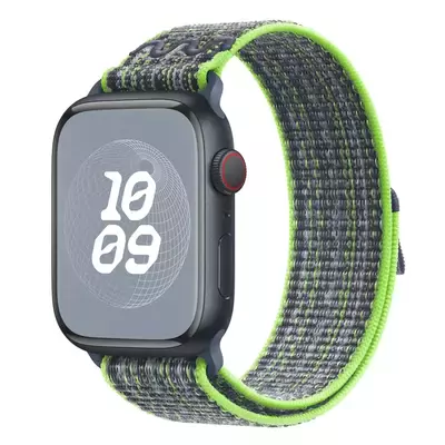 Microsonic Apple Watch Series 9 41mm Kordon Terra Sport Loop Yeşil