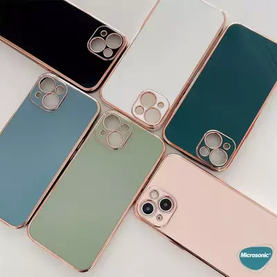 Microsonic Huawei Nova Y70 Kılıf Olive Plated Beyaz