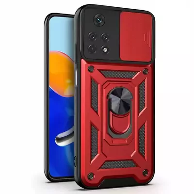 Microsonic Xiaomi Redmi Note 12 Pro 4G Kılıf Impact Resistant Kırmızı