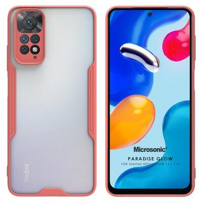 Microsonic Xiaomi Redmi Note 11S Kılıf Paradise Glow Pembe