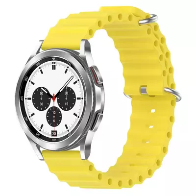 Microsonic Huawei Watch 5 46mm Kordon Ocean Band Sarı