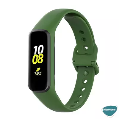 Microsonic Samsung Galaxy Fit e R375 Silikon Kordon Koyu Yeşil