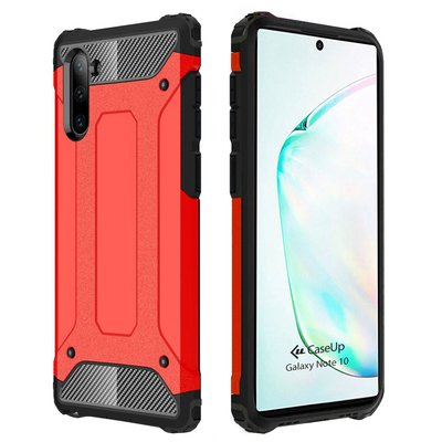 CaseUp Samsung Galaxy Note 10 Kılıf Tank Kırmızı