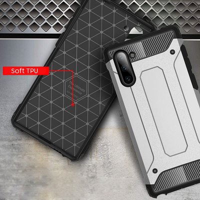 CaseUp Samsung Galaxy Note 10 Kılıf Tank Kırmızı