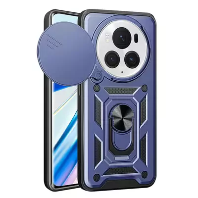 Microsonic Honor Magic 6 Pro Kılıf Impact Resistant Lacivert