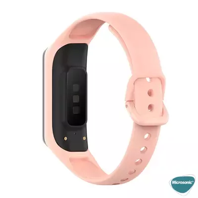 Microsonic Samsung Galaxy Fit e R375 Silikon Kordon Rose Gold