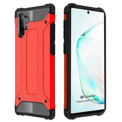 CaseUp Samsung Galaxy Note 10 Plus Kılıf Tank Kırmızı