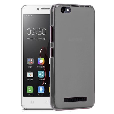 Microsonic Lenovo Vibe C Kılıf Transparent Soft Siyah