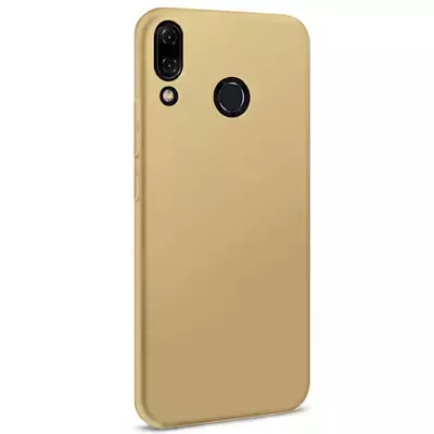 Microsonic Matte Silicone Asus Zenfone 5 (6.2'') ZE620KL Kılıf Gold