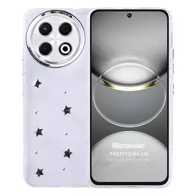 Microsonic TECNO Spark 30 Pro Kılıf PrettyCharm Star