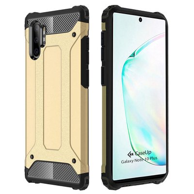 CaseUp Samsung Galaxy Note 10 Plus Kılıf Tank Gold