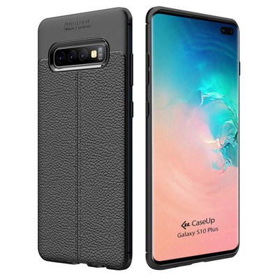 CaseUp Samsung Galaxy S10 Plus Kılıf Niss Silikon Siyah