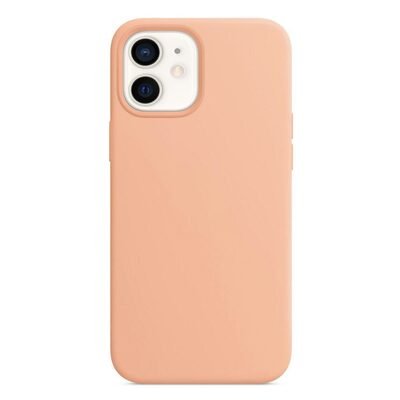 Microsonic Apple iPhone 12 Mini Kılıf Liquid Lansman Silikon Rose Gold