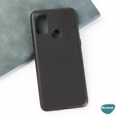 Microsonic Matte Silicone TCL 20E Kılıf Lacivert