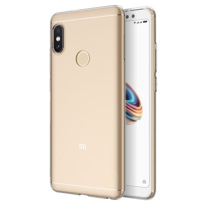 Microsonic Xiaomi Redmi Note 5 Kılıf Transparent Soft Beyaz