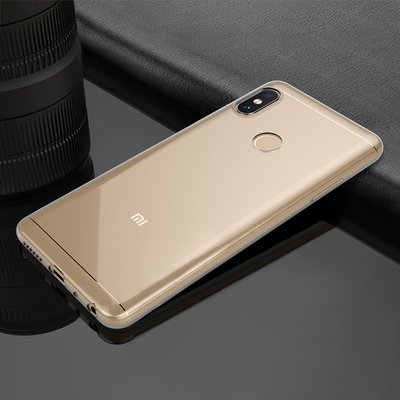 Microsonic Xiaomi Redmi Note 5 Kılıf Transparent Soft Beyaz