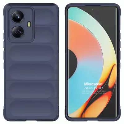 Microsonic Realme 10 Pro 5G Kılıf Oslo Prime Lacivert