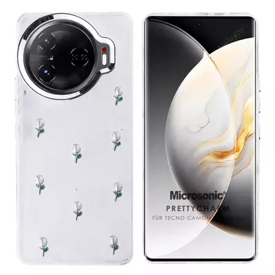 Microsonic TECNO Camon 30 Pro 5G Kılıf PrettyCharm Tulip