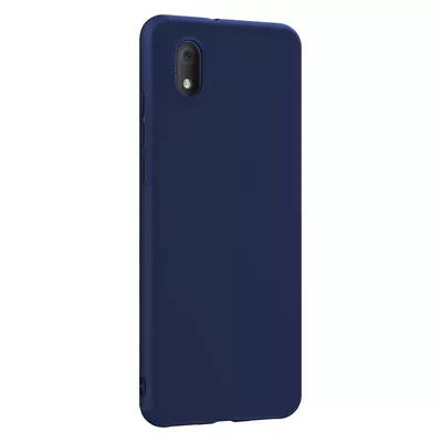 Microsonic Matte Silicone TCL L7 Kılıf Lacivert