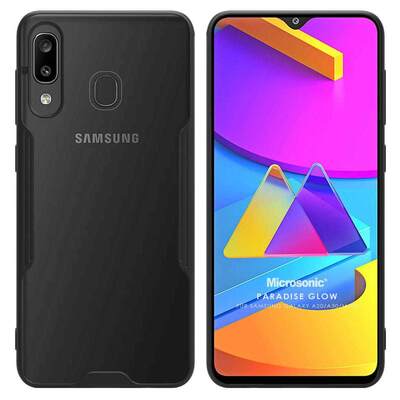 Microsonic Samsung Galaxy A30 Kılıf Paradise Glow Siyah