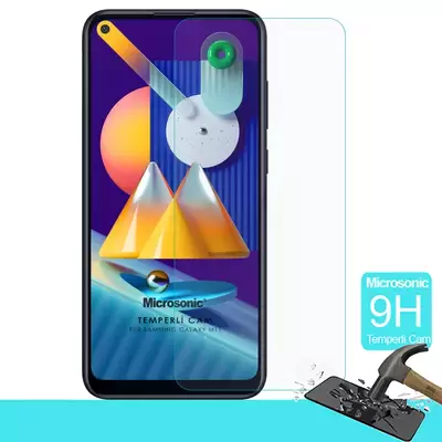 Microsonic Samsung Galaxy M11 Tempered Glass Screen Protector