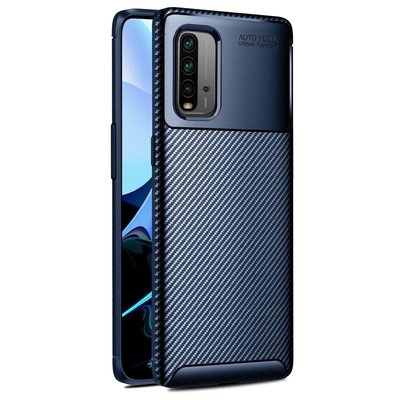 Microsonic Xiaomi Redmi 9T Kılıf Legion Series Lacivert