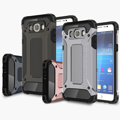 Microsonic Samsung Galaxy j5 2016 Kılıf Rugged Armor Gümüş