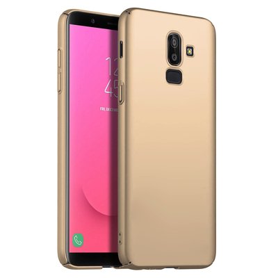 Microsonic Samsung Galaxy J8 Kılıf Premium Slim Gold