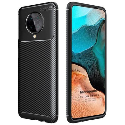 Microsonic Xiaomi Redmi K30 Pro Kılıf Legion Series Siyah