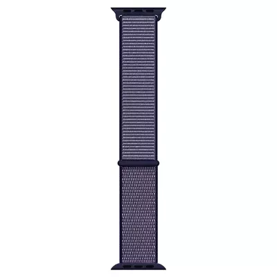 Microsonic Apple Watch Series 8 41mm Hasırlı Kordon Woven Sport Loop Lacivert