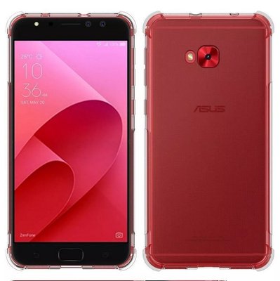 Microsonic Asus Zenfone 4 Selfie (5.5'') ZD553KL Kılıf Anti Shock Silikon Şeffaf