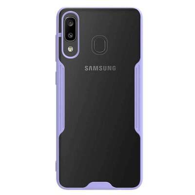 Microsonic Samsung Galaxy A30 Kılıf Paradise Glow Lila