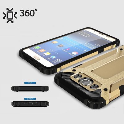 Microsonic Samsung Galaxy j5 2016 Kılıf Rugged Armor Kırmızı