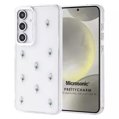 Microsonic Samsung Galaxy S24 FE Kılıf PrettyCharm Tulip