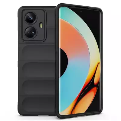 Microsonic Realme 10 Pro Plus 5G Kılıf Oslo Prime Siyah