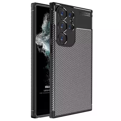 Microsonic Samsung Galaxy S25 Ultra Kılıf Legion Series Siyah