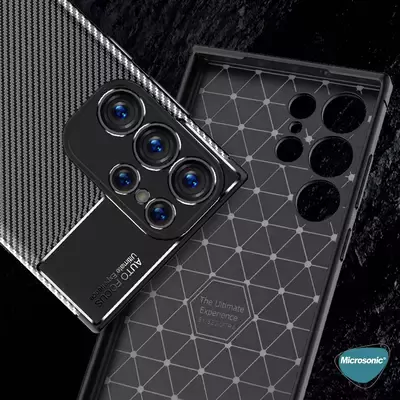 Microsonic Samsung Galaxy S25 Ultra Kılıf Legion Series Siyah